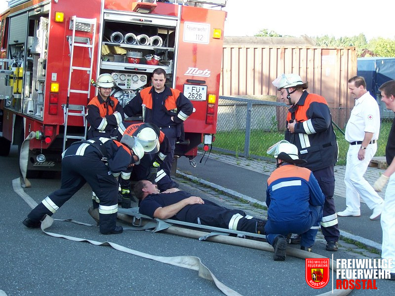 Bild 2 von 16 Person mit Rauchgasintoxikation