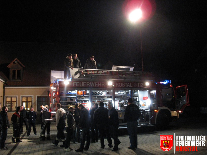 Bild 1 von 10 Ankunft des R&uuml;stwagens am Ger&auml;tehaus
