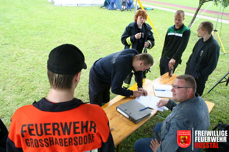 Bild 5 von 16 Samstagmorgen: Anmeldung bei der Lagerleitung