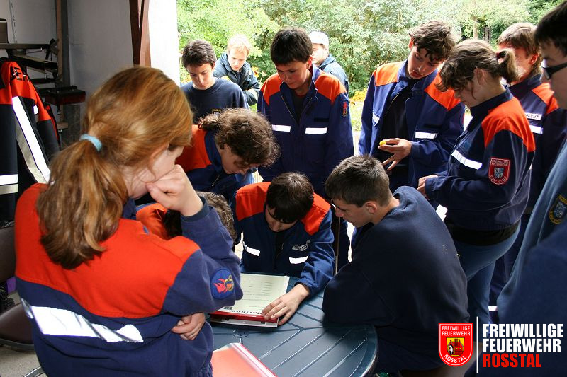 Bild 7 von 30 Feuerwehrwissen wird abgefragt