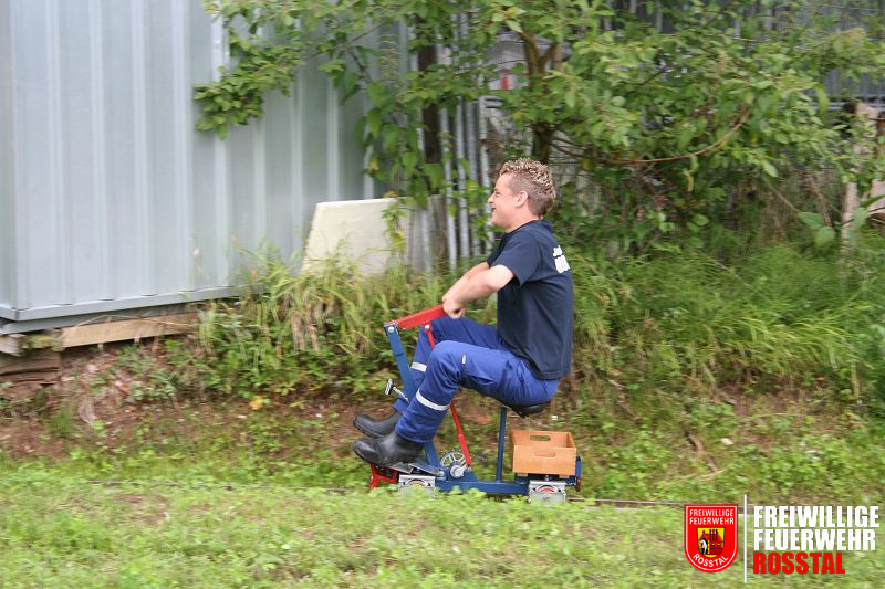Bild 20 von 30 Bergauf wird pure Muskelkraft in den Armen gefordert.