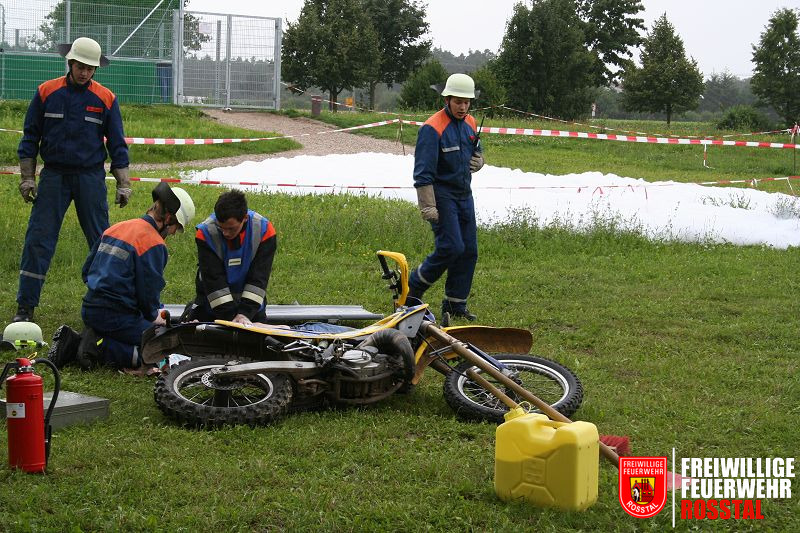Bild 4 von 19 Jugendfeuerwehr Buttendorf: Motorradunfall