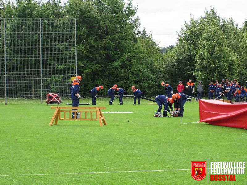 Bild 12 von 19 Jugendfeuerwehr Tuchenbach: Vorf&uuml;hrung des Bundeswettbewerbs der Deutschen Jugendfeuerwehr