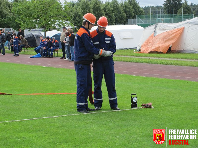 Bild 14 von 19 Jugendfeuerwehr Tuchenbach: Vorf&uuml;hrung des Bundeswettbewerbs der Deutschen Jugendfeuerwehr
