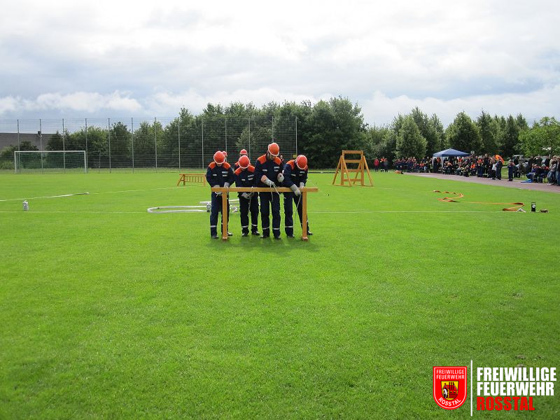Bild 18 von 19 Jugendfeuerwehr Tuchenbach: Vorf&uuml;hrung des Bundeswettbewerbs der Deutschen Jugendfeuerwehr