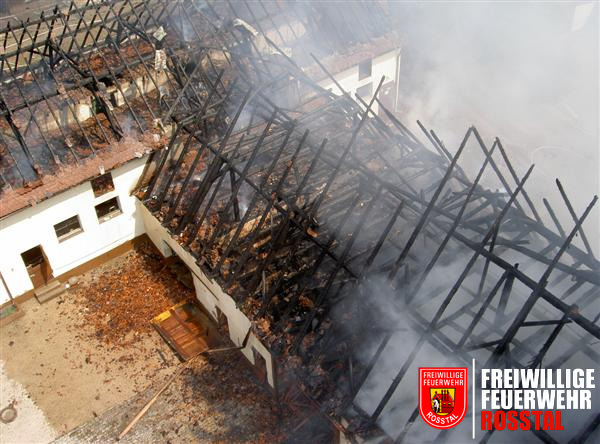 Bild 15 von 15 &copy; FF Stein Blick von oben