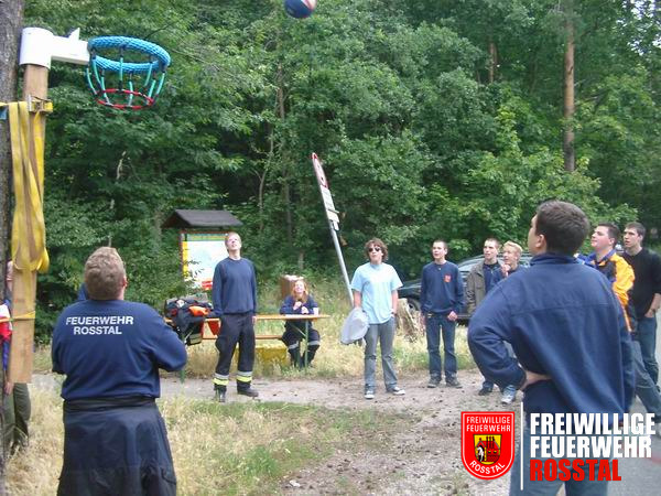 Bild 4 von 17 Leider traf beim Basketball keiner den Korb