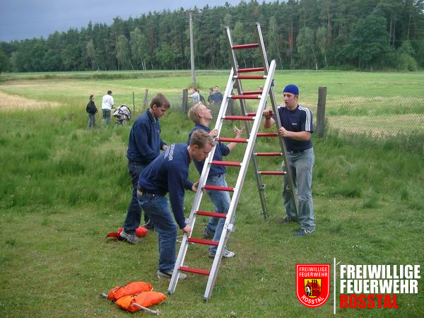 Bild 11 von 17 Aufbauen einer Bockleiter...