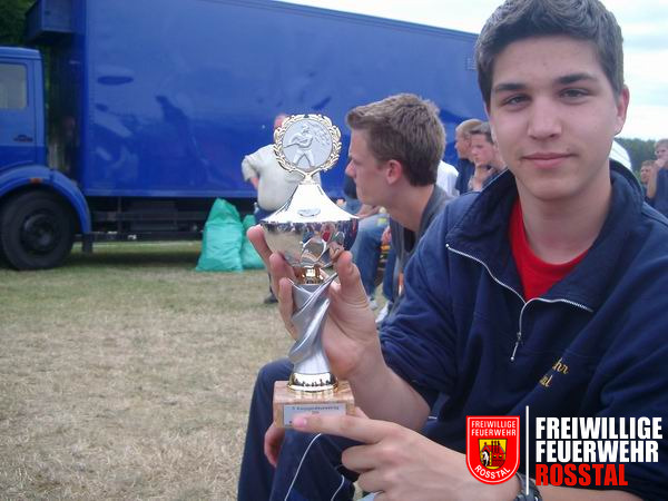 Bild 17 von 17 Der Pokal zum 6. Platz