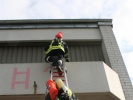 Einsatzübung am vorletzten Tag des Lehrganges...
  