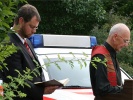 Die Pfarrer Künne (ev.) und Zottmann (kath.)
  