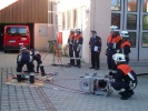 Gruppe 2 während der Prüfung
  