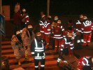 CSA-Träger der FF Roßtal auf dem Weg zum Parkhaus
  