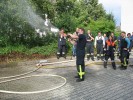 Zu Beginn eine kurze Übung am Hohlstrahlrohr
  