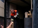 Brandübungscontainer: Im hinteren Teil des Contai...
  