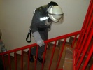 Beim vorgehen unter Atemschutz müssen Treppen rü...
  