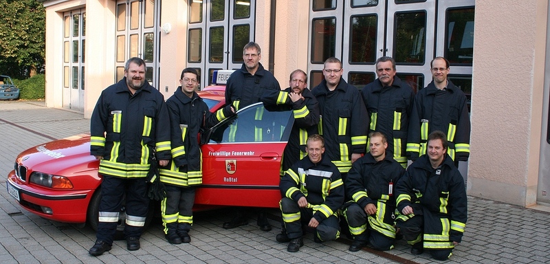 Gruppenfoto der Führungsdienstgrade